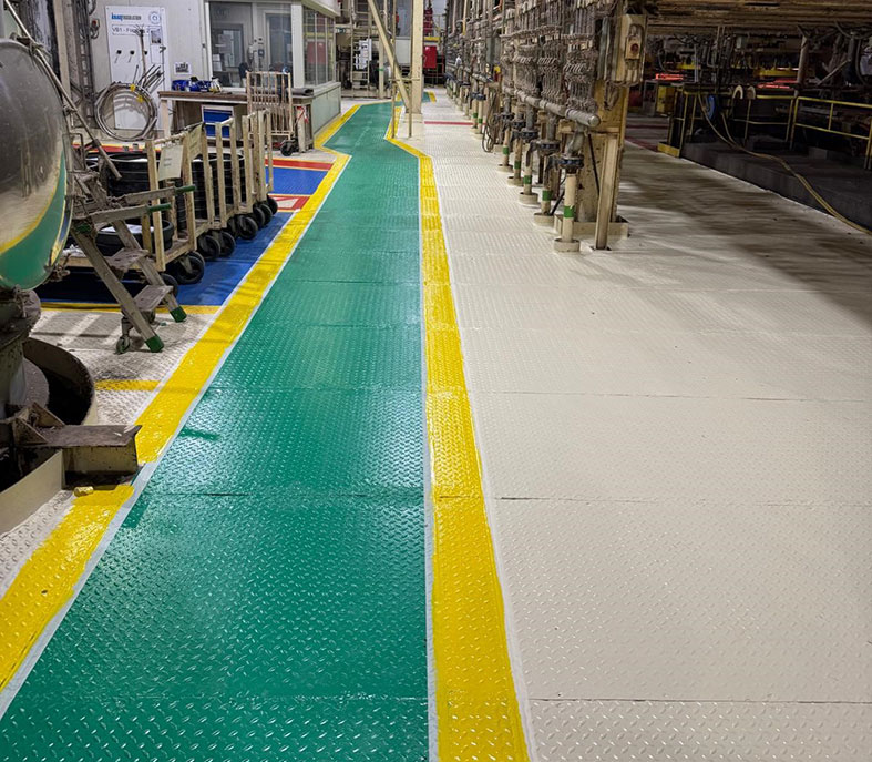 Le marquage au sol de vos parkings et lieux de production industrielle